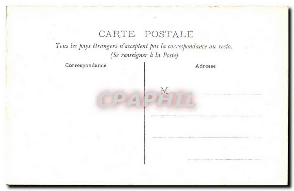 Orléans — Innenansicht der Kirche Saint-Donatien — Verlag: Michaud, Nr. 537 - Rückseite