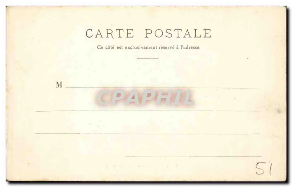 Reims — Estabelecimento Pommery — E. M. R. - Verso