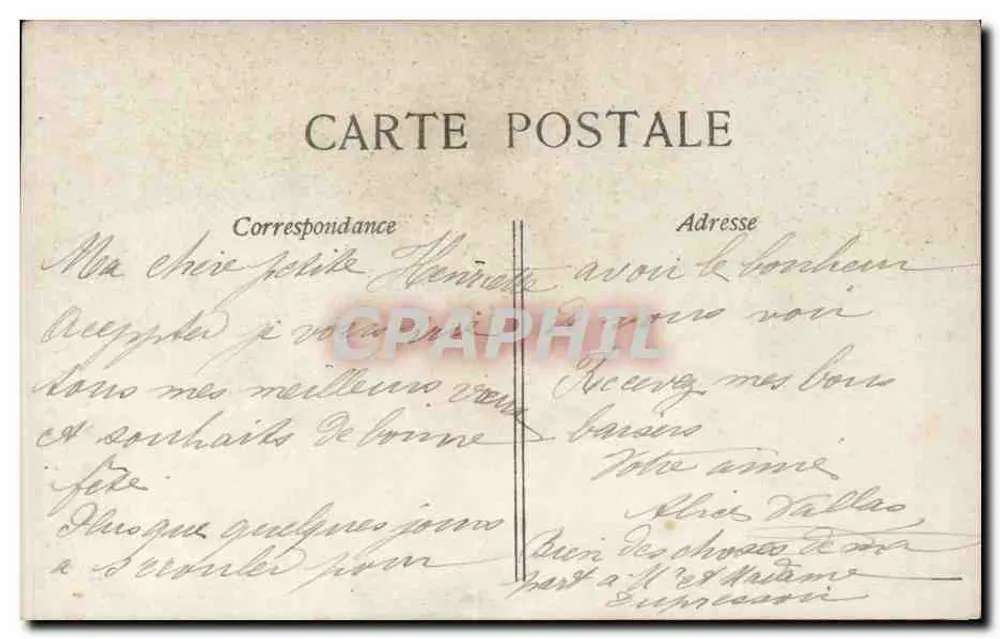 Junge Frau mit einem Rosenkorb — Bonnac Fil — n°293 - Rückseite