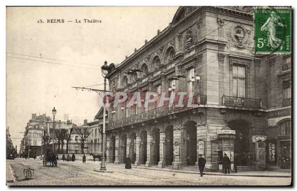 Reims — O Teatro — Editor: RB, n°25 - Frente