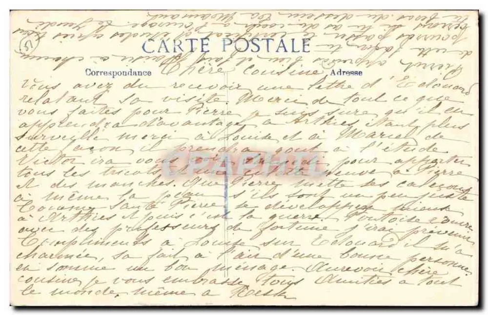 Catedral de REIMS - Nossa Senhora — reconstruída no século IX, destruída em 1211, reconstruída entre 1212-1242, destruída pelos alemães em 1914 — editor E.P.D. - Verso