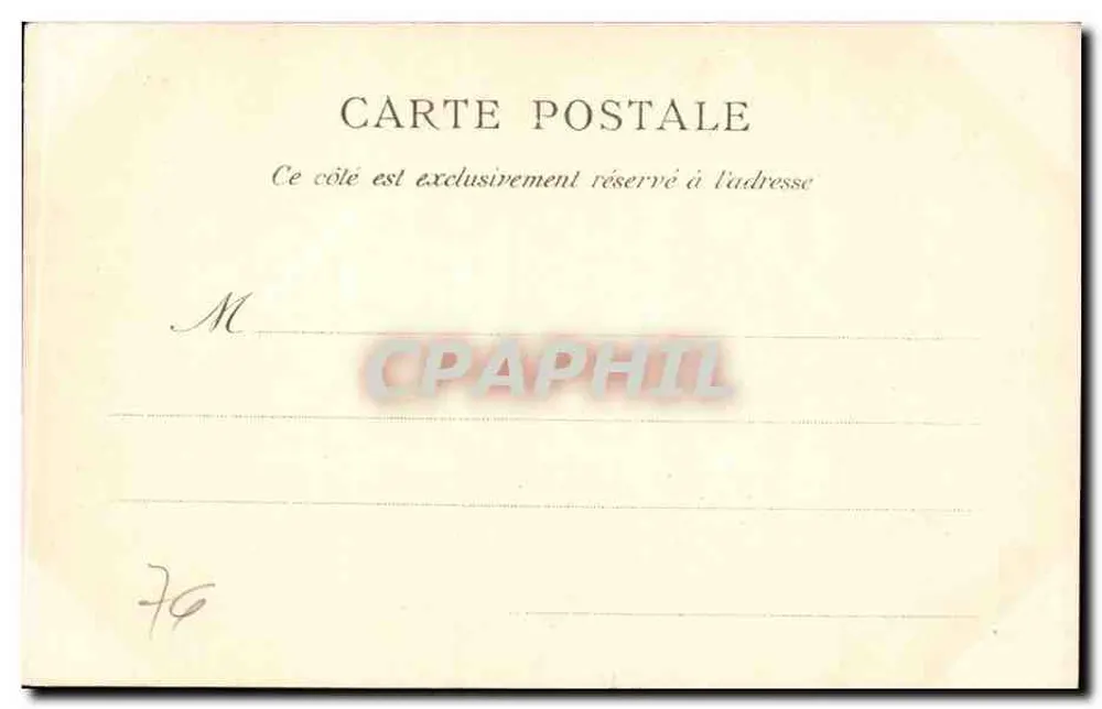 Rouen — Kathedrale — Grabmäler der Kardinäle von Amboise — Héliotypie K. Le Debry, Paris - Rückseite