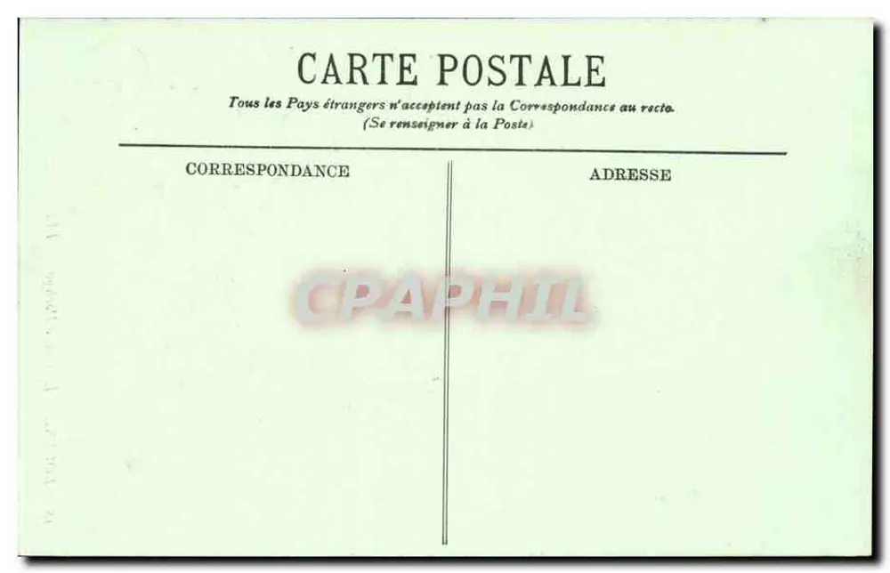 Rouen — A Grande Relógio — LL. n°18 - Verso