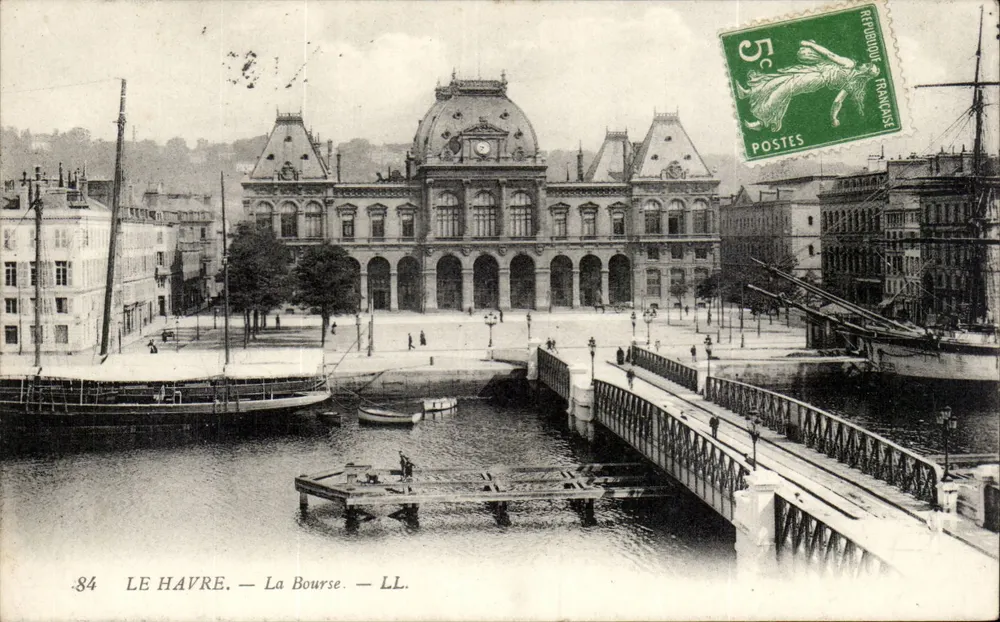Le Havre — A Bolsa — LL. — n°84 - Frente