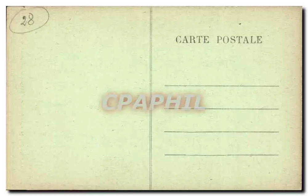 Chartres, a Catedral, Fechadura do Coro, lado sul — Edit. L. Chouvy, n°13 - Verso