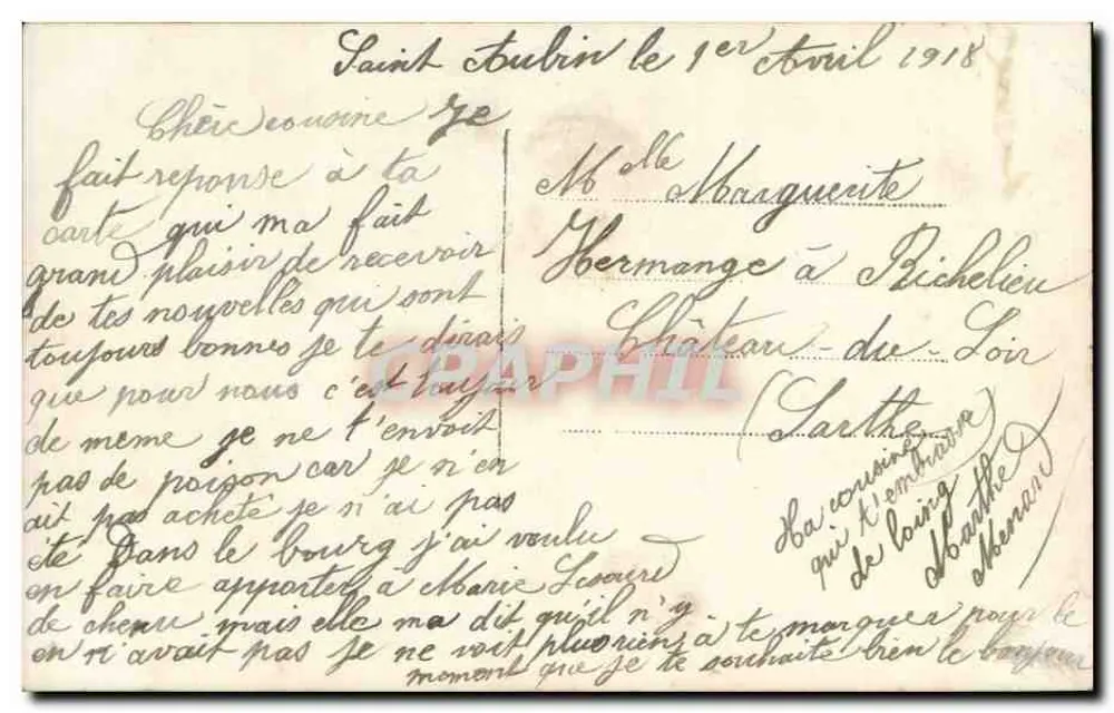 Páscoa — um coração que carinhosamente te ama — editor A&S n°1192 - Verso