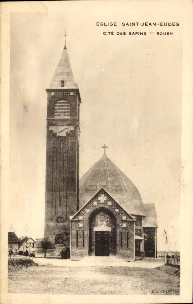 Kirche Saint-Jean-Eudes — Cité des Sapins — Rouen — CL. CHAPCIS - Vorderseite