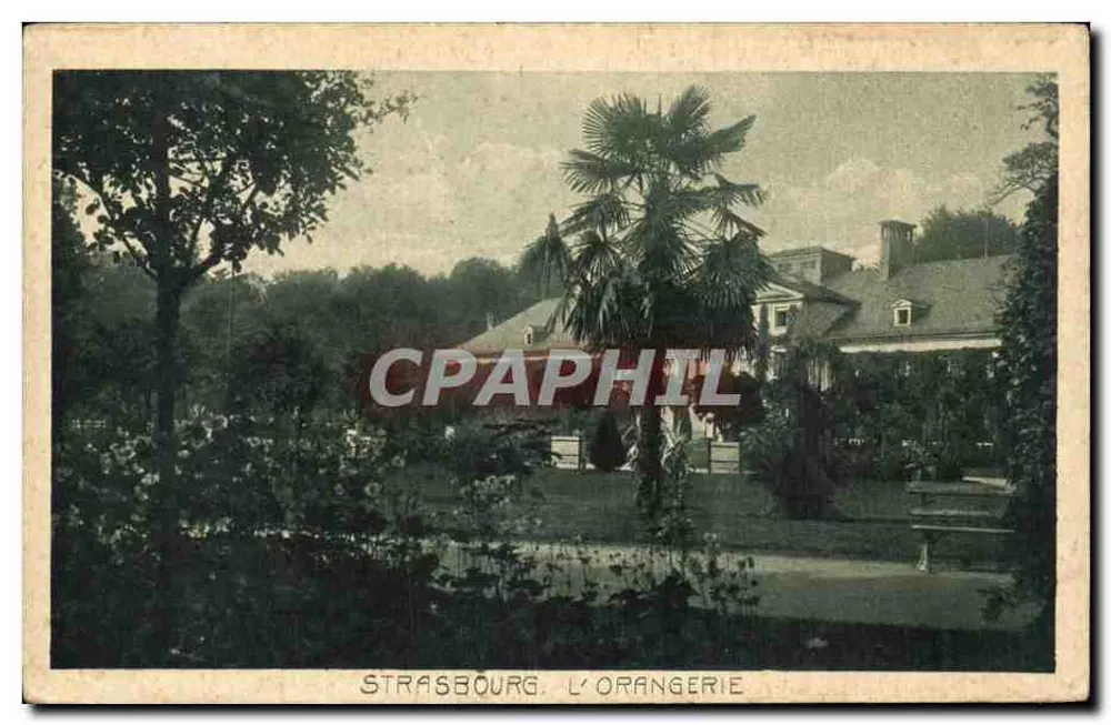 Estrasburgo - A Orangerie — editor L. B. Editor, Estrasburgo - Frente
