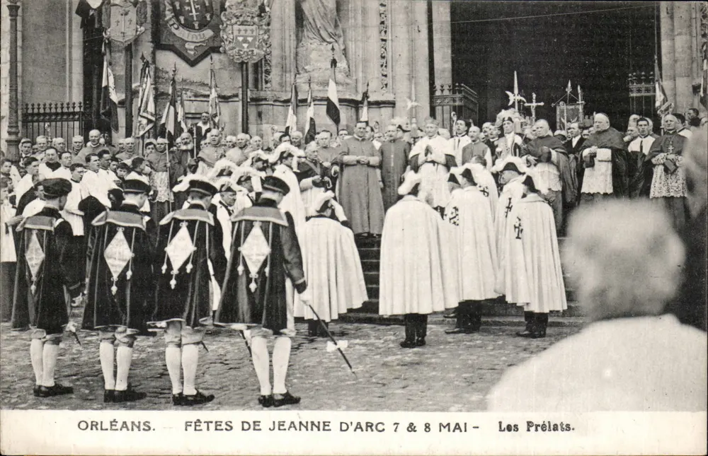Orléans — Feste zu Ehren der Jungfrau von Orléans 7. & 8. Mai — Die Prälaten. - Vorderseite