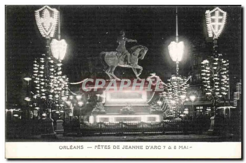 Orléans — Fêtes de Jeanne d'Arc 7 & 8 Mai — L. Lenormand, Orléans - Vorderseite