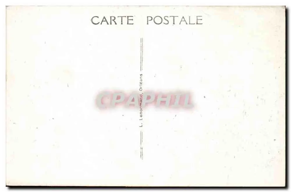 Orléans — Fêtes de Jeanne d'Arc 7 & 8 Mai — L. Lenormand, Orléans - Rückseite