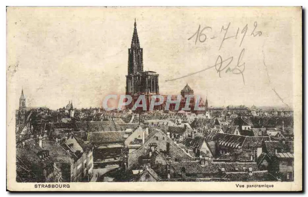 Strasbourg — Vista panorâmica - Frente