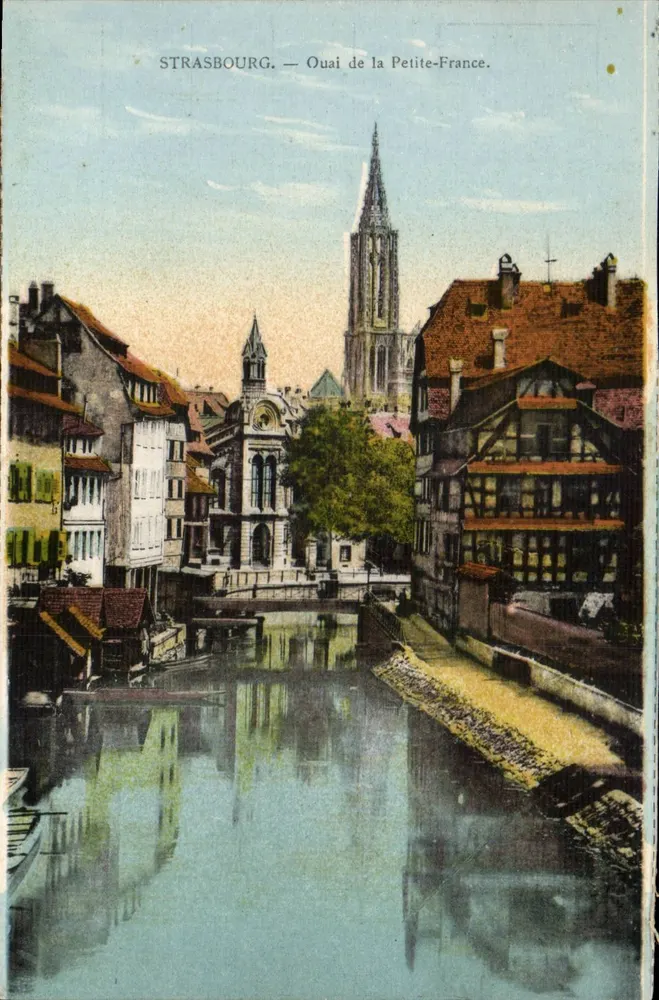 Strasbourg — Quai de la Petite-France — Felix Labb, Verleger Strasbourg - Vorderseite