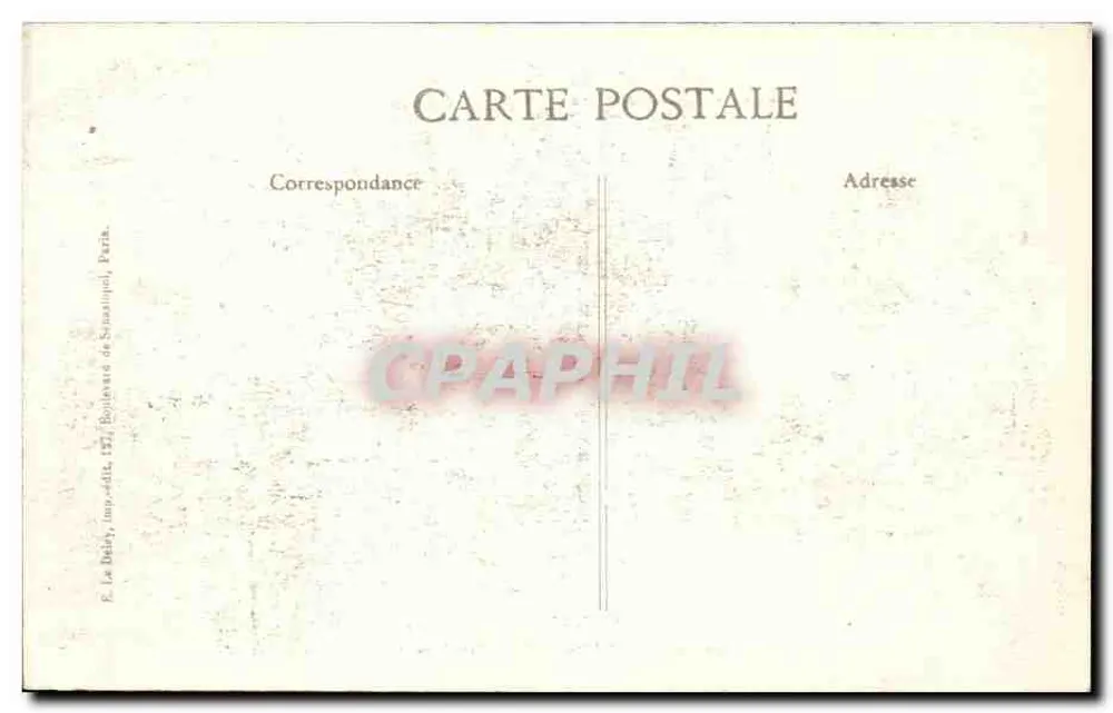 Explosion de Saint-Denis, 4 Mars 1916 — Dans le voisinage — Visé, Paris - Verso