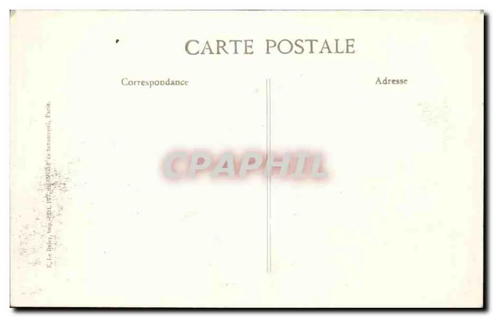 Explosion von Saint-Denis, 4. März 1916 — In der Umgebung — Visé, Paris - Rückseite