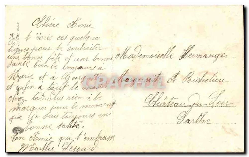 Ich liebe dich ein bisschen, viel, leidenschaftlich — Marguerite — Verleger nicht sichtbar - Rückseite