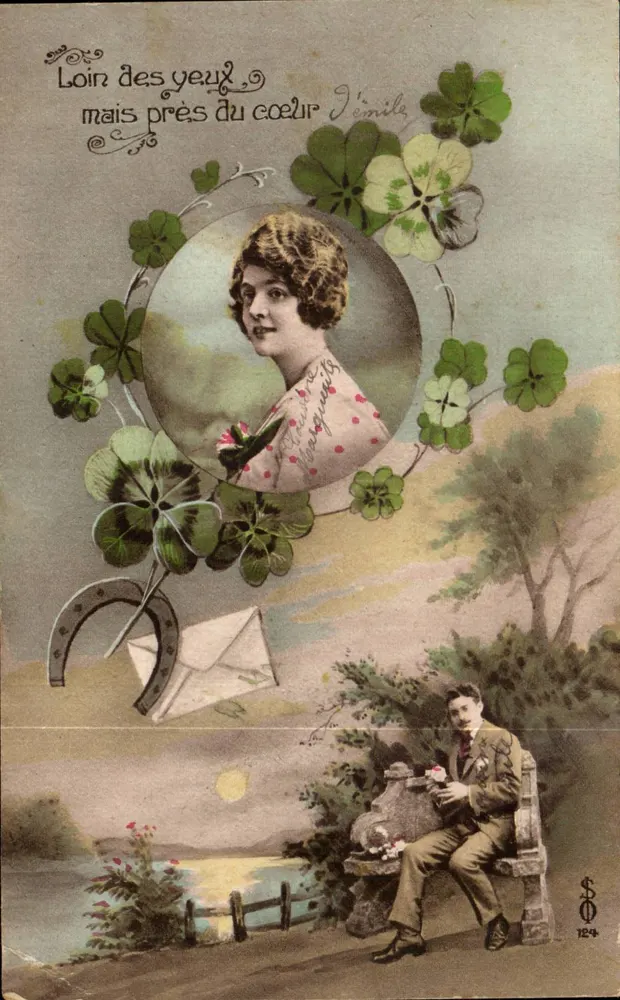 Fern vom Auge, aber nah am Herzen — Émile — Nr. 124 — Verlag S.O. - Vorderseite