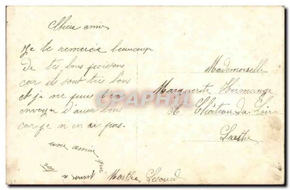 Natal — decoração de abeto, rosa e equipamento — Furia 1949 - Verso