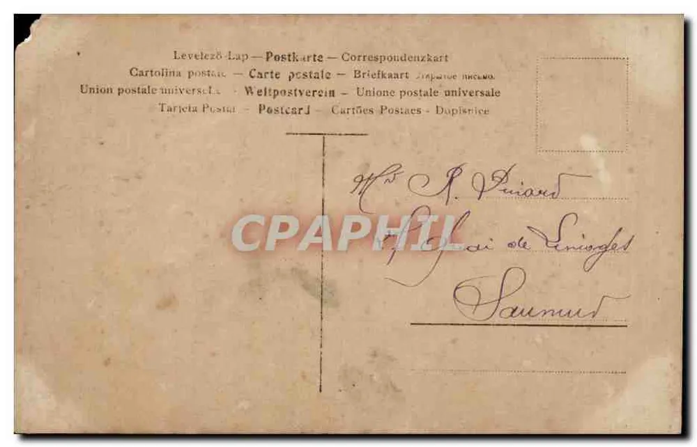 Jeune femme en robe élégante — studio — Maineville (Maine-et-Loire) - Verso