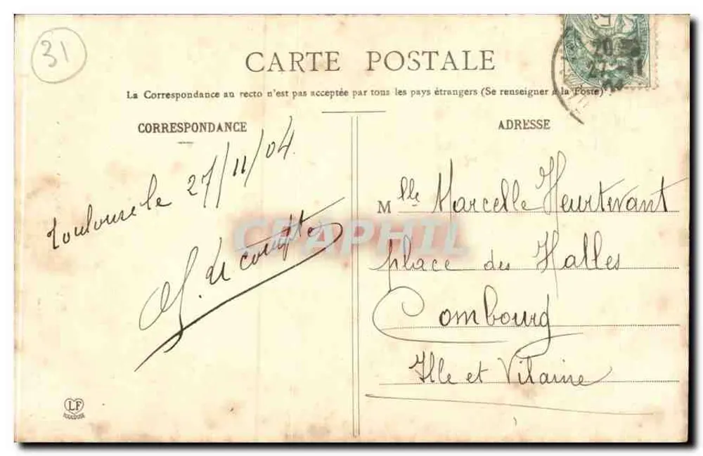 Toulouse - La Colonna del 1814 — Fototipia Labouche Frères, Toulouse, n°42 - Verso