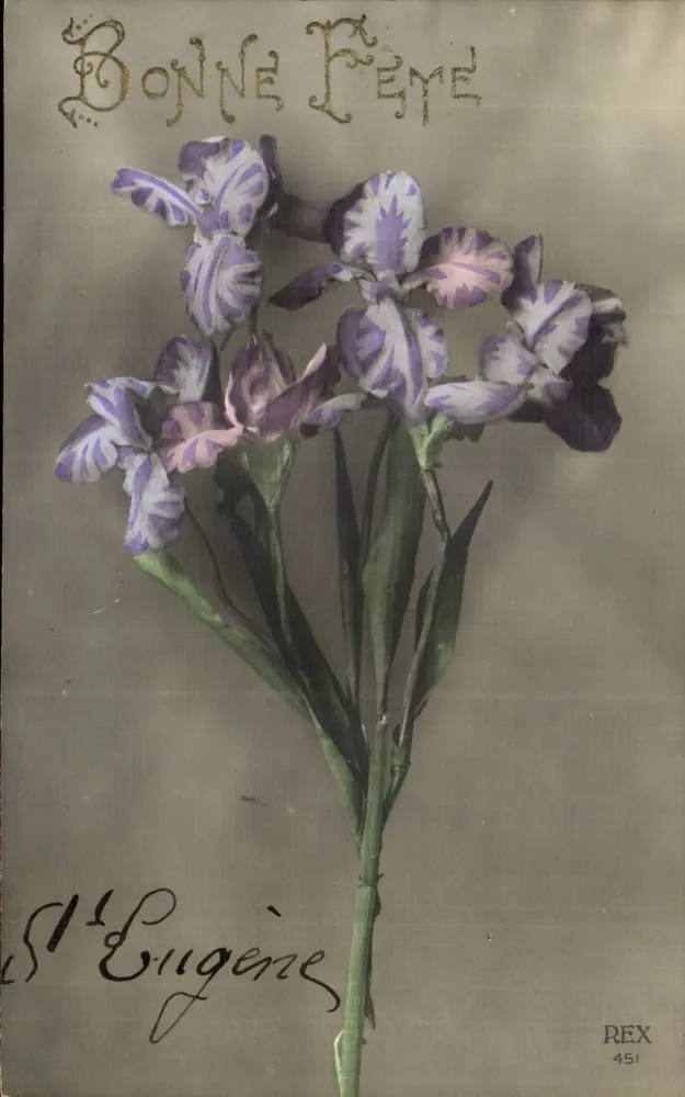 Iris — Gute Feier — REX 451 - Vorderseite