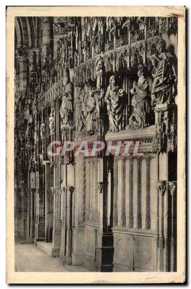 Cathédrale de Chartres — Cloître du chœur, XVIe siècle — Éditeur ET. HOUVET - Frente