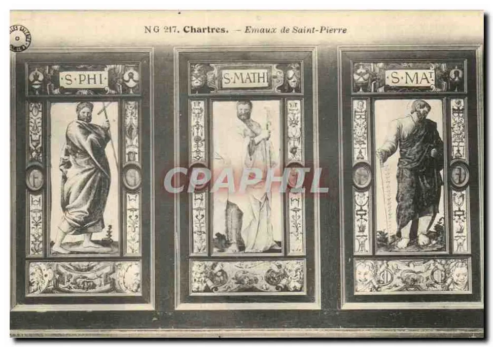 Chartres — Emaux de Saint-Pierre — NG 247 - Frente