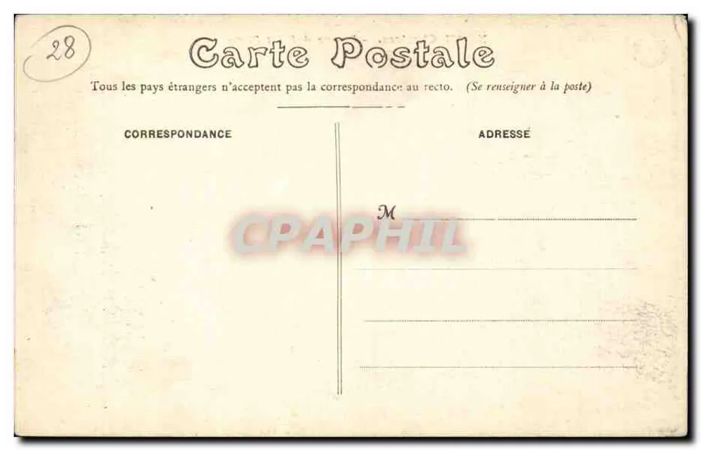 Chartres — Emaux de Saint-Pierre — NG 247 - Verso