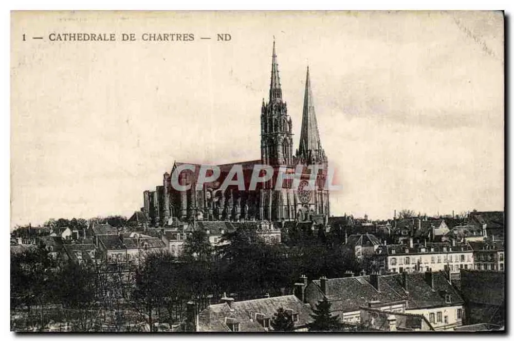 Catedral de Chartres — ND - Frente