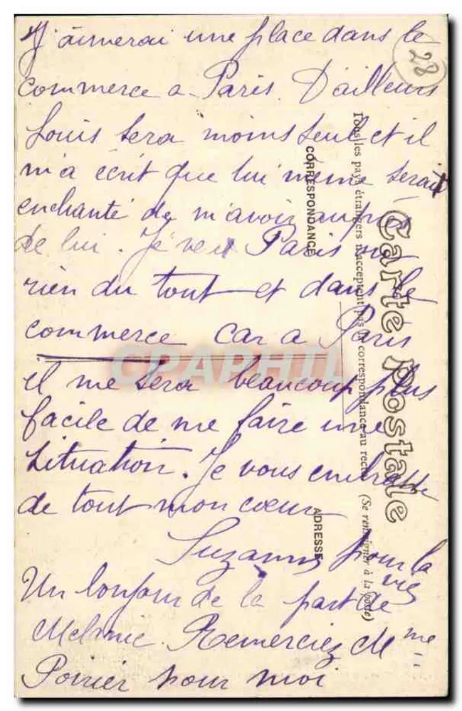 Chartres - Kathedrale - Chor und Kirchenschiff - Westrose — NG 31, Verlag NG - Rückseite