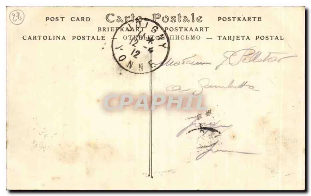 Chartres — Vista geral tirada de Cachemback — ND Phol. - Verso