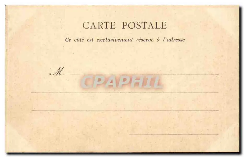 Rennes — Caserne Saint-Georges — A.G. 61 - Verso