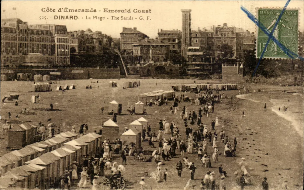Dinard - A Praia - Costa da Esmeralda - G. F. - 525 - Frente