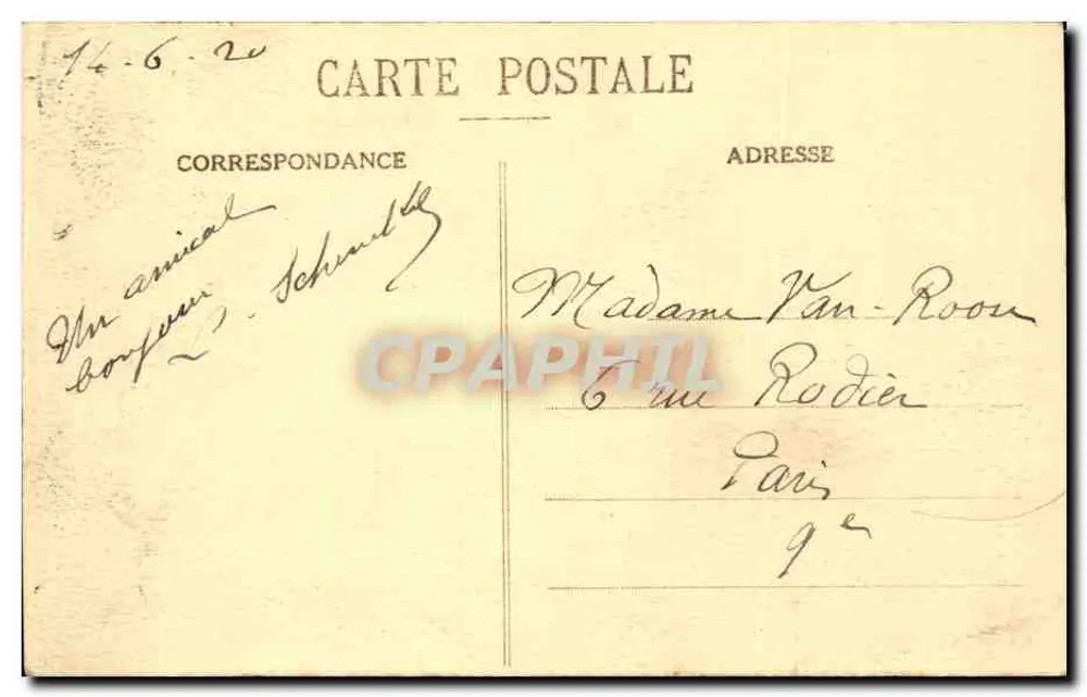 Dinard - A Praia - Costa da Esmeralda - G. F. - 525 - Verso