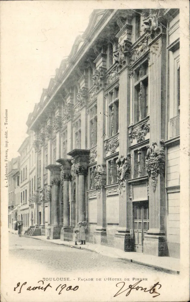 Toulouse - Facha da Hôtel de Pierre - Lahouche Frères, Toulouse - Frente