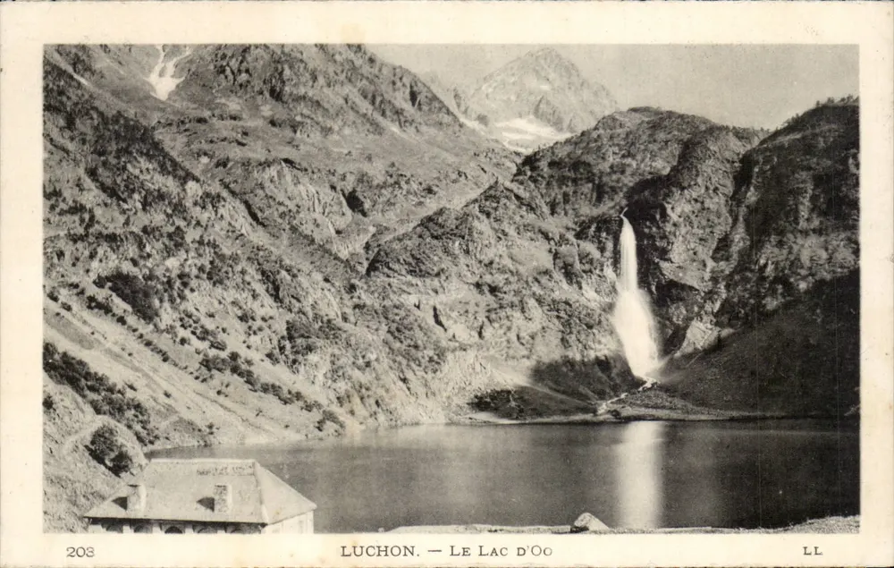 Luchon — O Lago d'Oo — LL, n° 203 - Frente