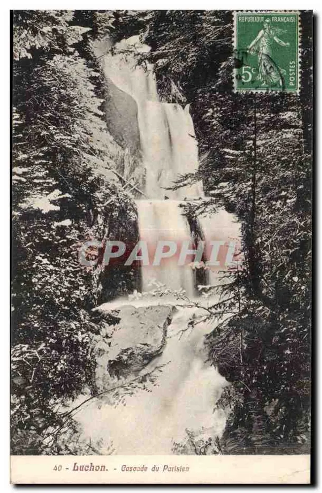 Luchon - Cachoeira do Parisien — editor desconhecido, n° 40 - Frente
