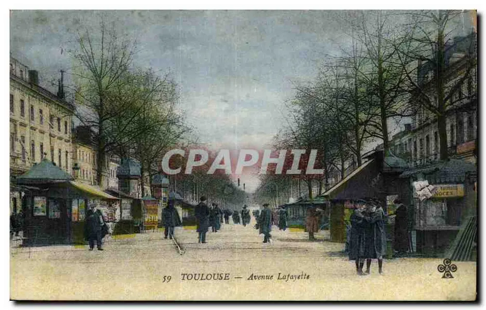 Toulouse — Avenida Lafayette — editor anônimo, n° 59 - Frente