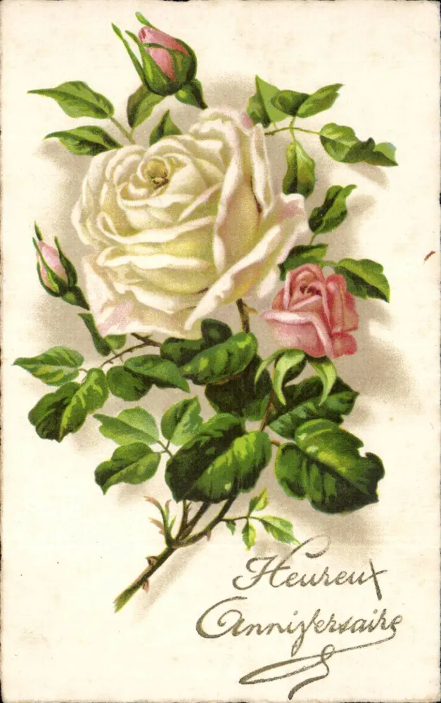Roses — Geburtstag — Gellaro Nr. 62 - Vorderseite