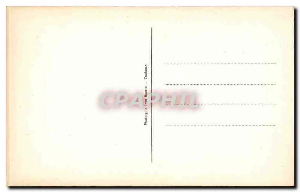 Toulouse — Place und Kathedrale Saint-Étienne — Éd. J. Bouzin n°45 - Rückseite
