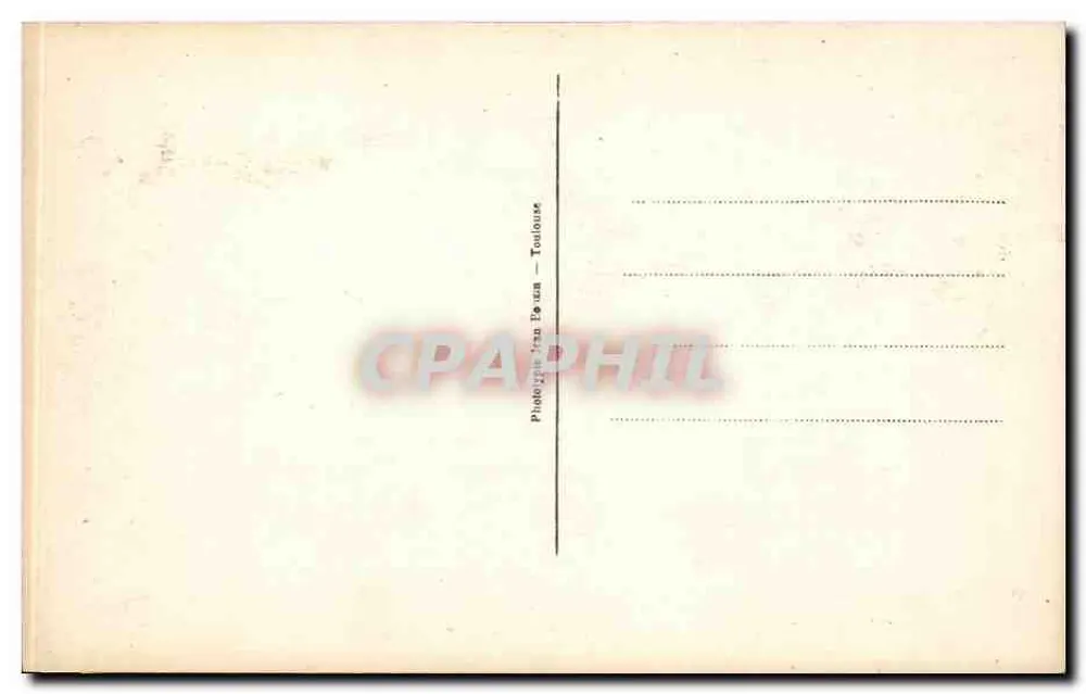 Toulouse — O Donjon do Capitole — Edit. J. Bouzin - Verso