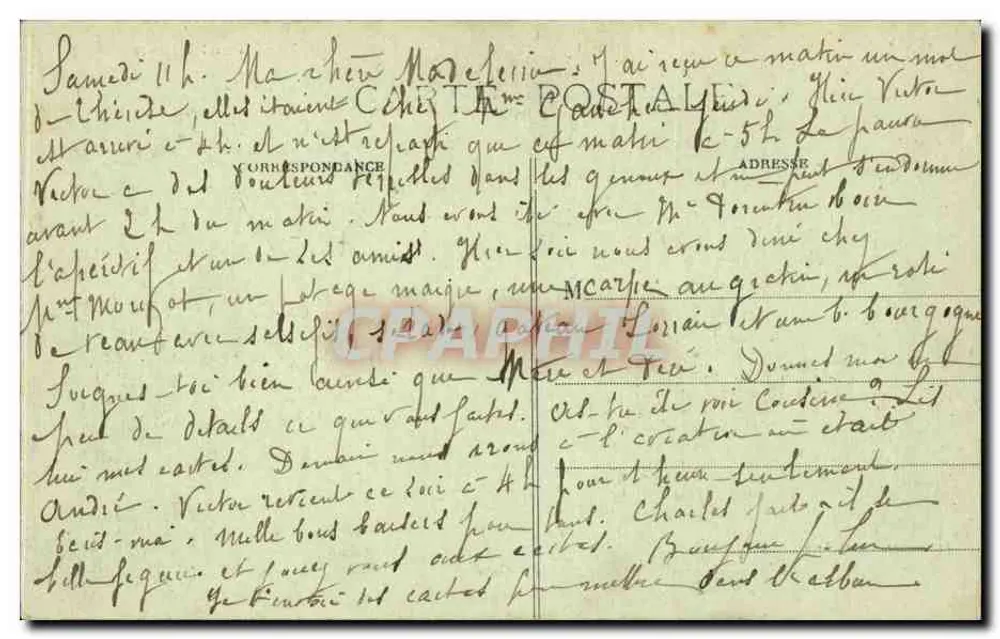 A Estação — Toul — editor Pratbernon, Toul - Verso