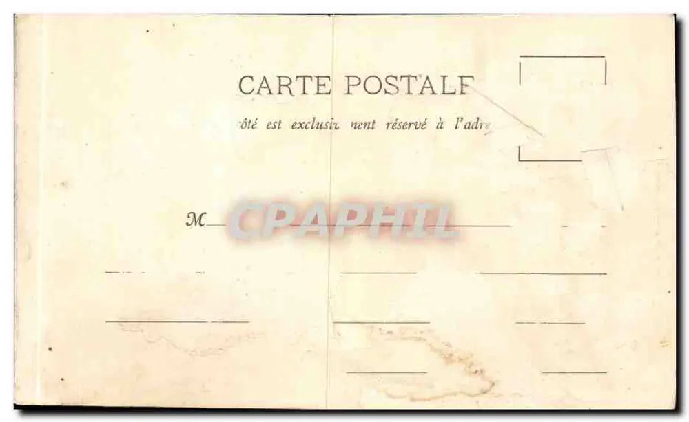 Nancy, a Porta da Craffe — exemplar — Fototipia A. Bergeret e Cie, Nancy - Verso