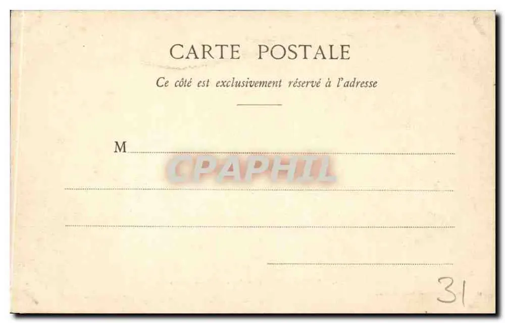 Toulouse - Eingang zum Grand Rond — Labouche frères, Verlag, Toulouse - Rückseite