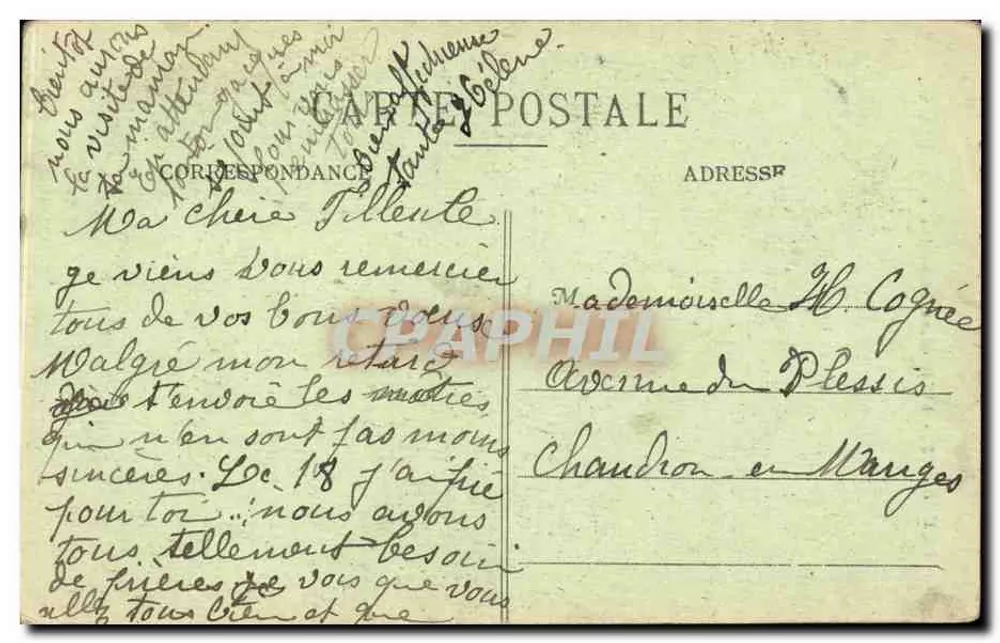 Bretagne - 4971 - Les Lits-Clos - Le Berceau. - Coll. L. Barbonic St-B. - Verso