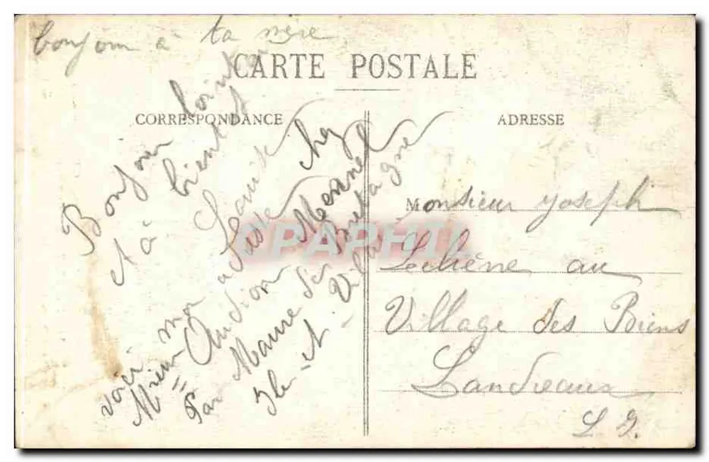 Bretanha - 5547 - Ao redor dos Lits Clos - Cellier, E. Hamonia, St-B. - Verso