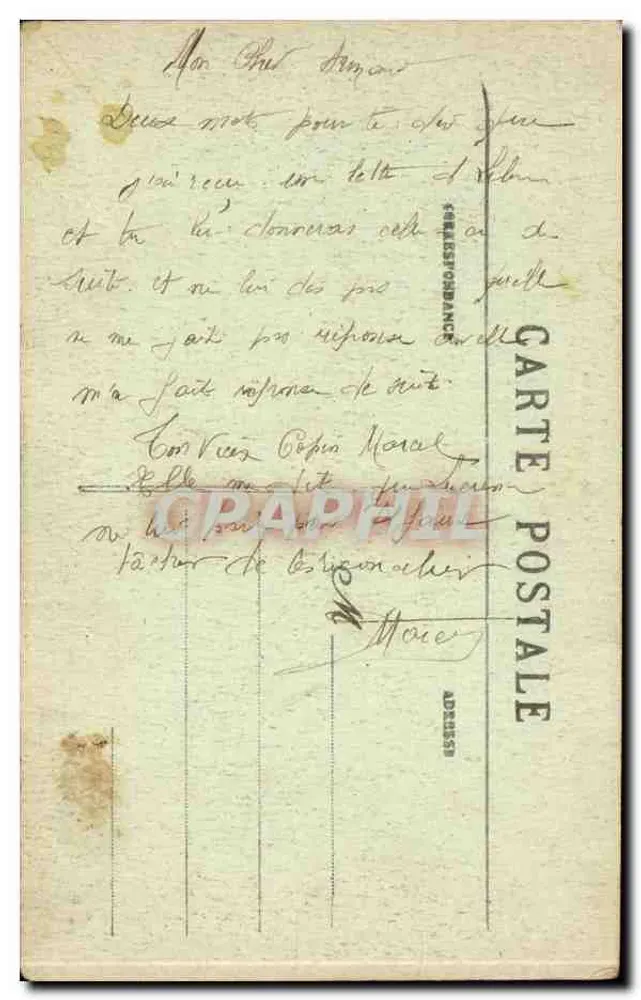 Alrededor del Lit Clos - Tenderezas — Ed. Bretonne, n° 1643 - Reverso