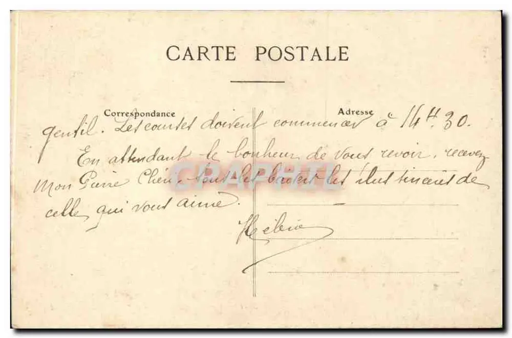 Intorno ai letti chiusi bretoni — scena di vita — Artaud et Nozais, Nantes, n°43 - Verso