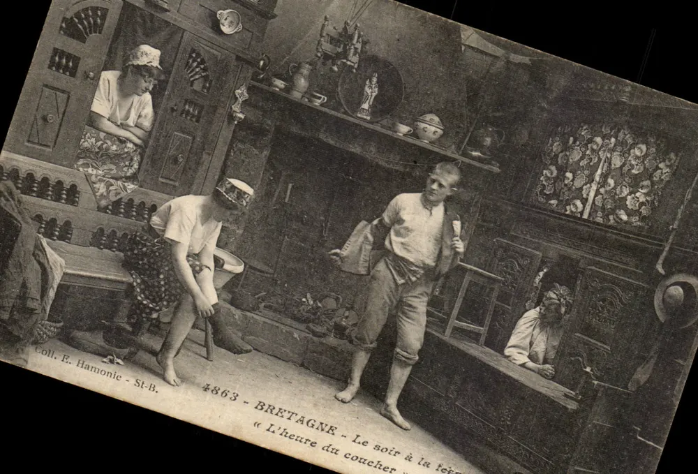 Bretagne — Die Stunde des Sonnenuntergangs — Coll. E. Hamonie - St-B. n° 4863 - Vorderseite