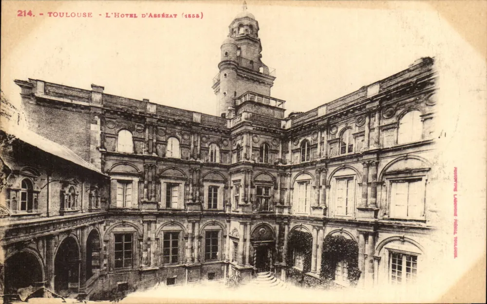 Toulouse - L'Hôtel d'Assézat (1558) — Verleger: Laugier Frères, Toulouse, n° 214 - Vorderseite